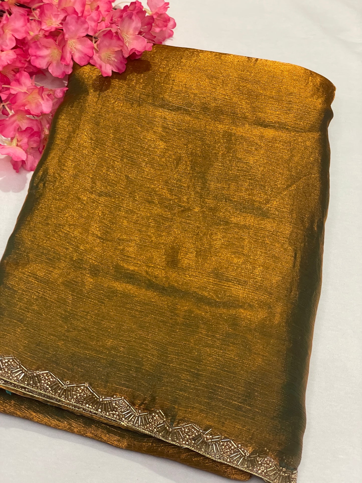 Coffee Brown Jimmy Choo Premium Quality Saree