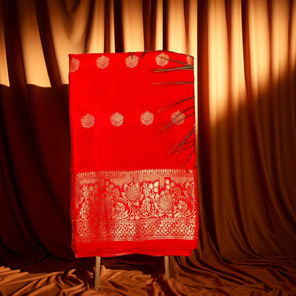 Crape Viscous Silk Saree